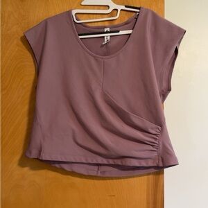 Athleta Dusty Purple Blouse